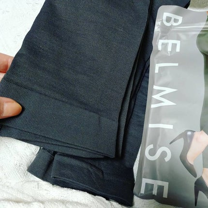 スリムレギンス color+/BELMISE/着圧ソックス・レギンスを使ったクチコミ(3枚目)