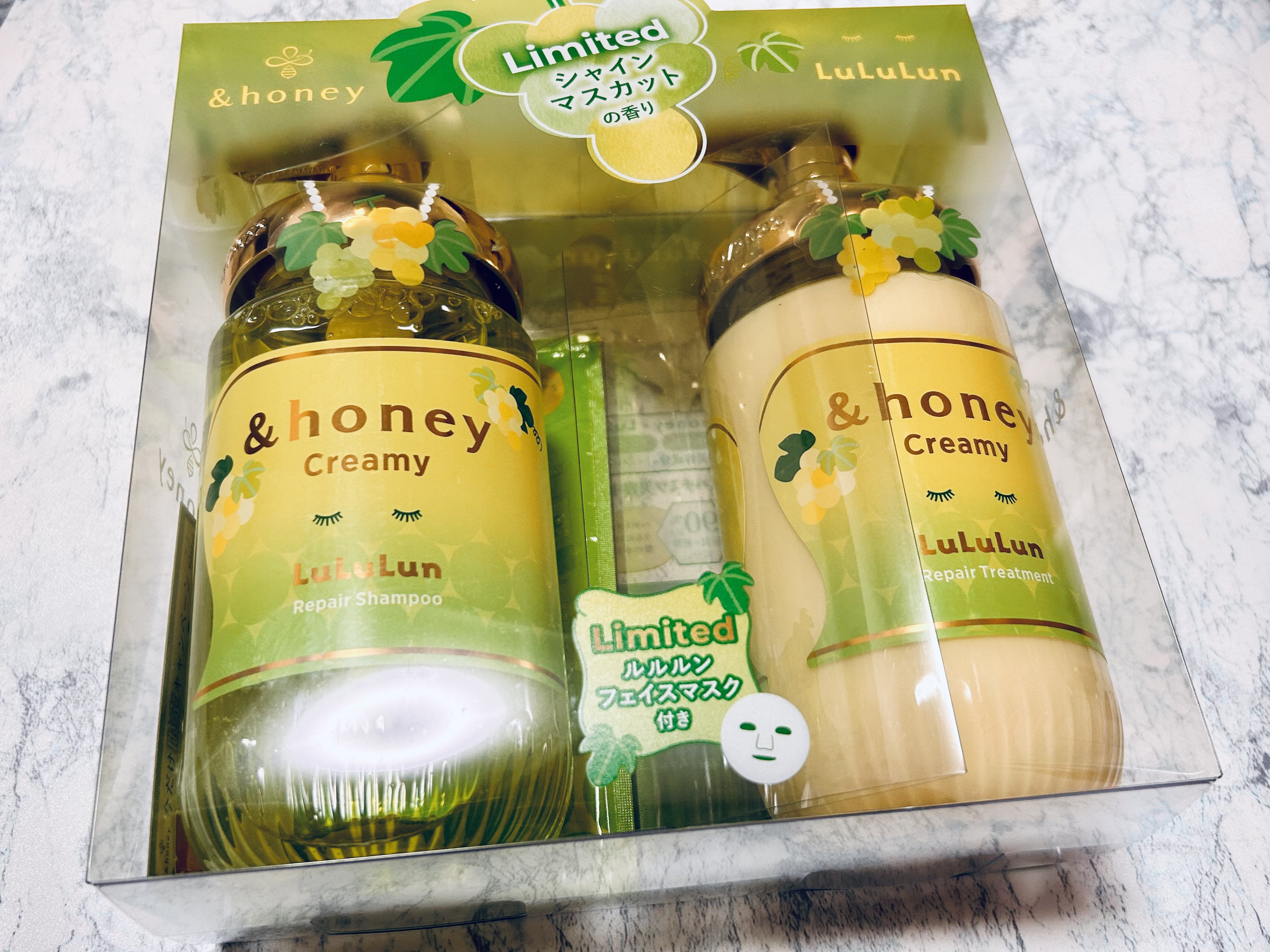 アンドハニー クリーミー ルルルン リペア ペアセット/&honey/シャンプー・コンディショナーを使ったクチコミ（1枚目）