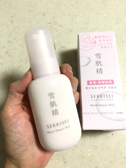 クリアウェルネス モイストリペア ミルク/雪肌精/乳液を使ったクチコミ(7枚目)