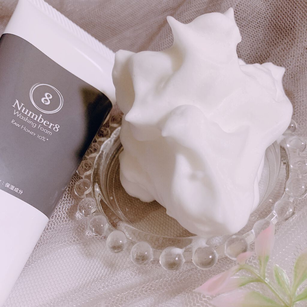纏う蜂蜜No8 ウォッシングフォーム/Number8/洗顔フォームを使ったクチコミ(3枚目)