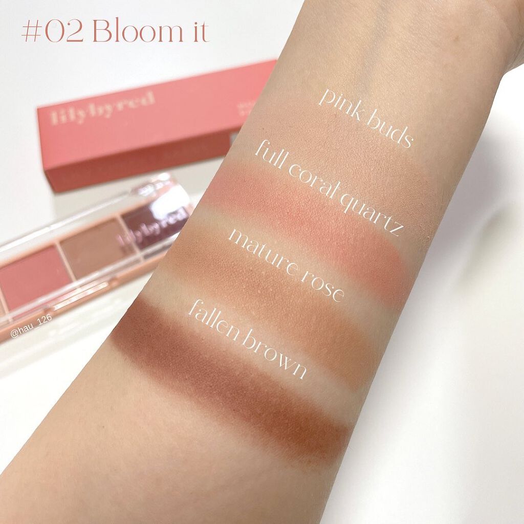 ムードイットパレット/lilybyred/マルチパレットを使ったクチコミ(6枚目)