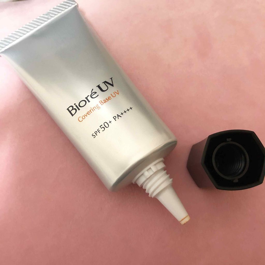 ビオレUV SPF50+の化粧下地UV シミ・毛穴カバータイプ/ビオレ/化粧下地を使ったクチコミ（2枚目）
