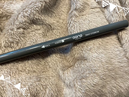 UR GLAM 3WAY EYEBROW PENCIL(3WAYアイブロウペンシル)/U R GLAM/アイブロウペンシルを使ったクチコミ(1枚目)