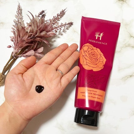 ハーバニエンス ヘアカラートリートメント/HERBANIENCE/ヘアカラーを使ったクチコミ(2枚目)