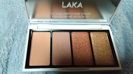 ジャストアイパレット/Laka/アイシャドウパレットを使ったクチコミ(1枚目)