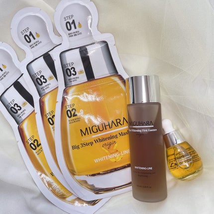 Big3 Step Whitening Mask Pack/MIGUHARA/シートマスク・パックを使ったクチコミ(8枚目)
