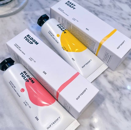 シグネチャーパフュームハンドクリーム ベビーソーピー/DUFT&DOFT/ハンドクリームを使ったクチコミ(1枚目)