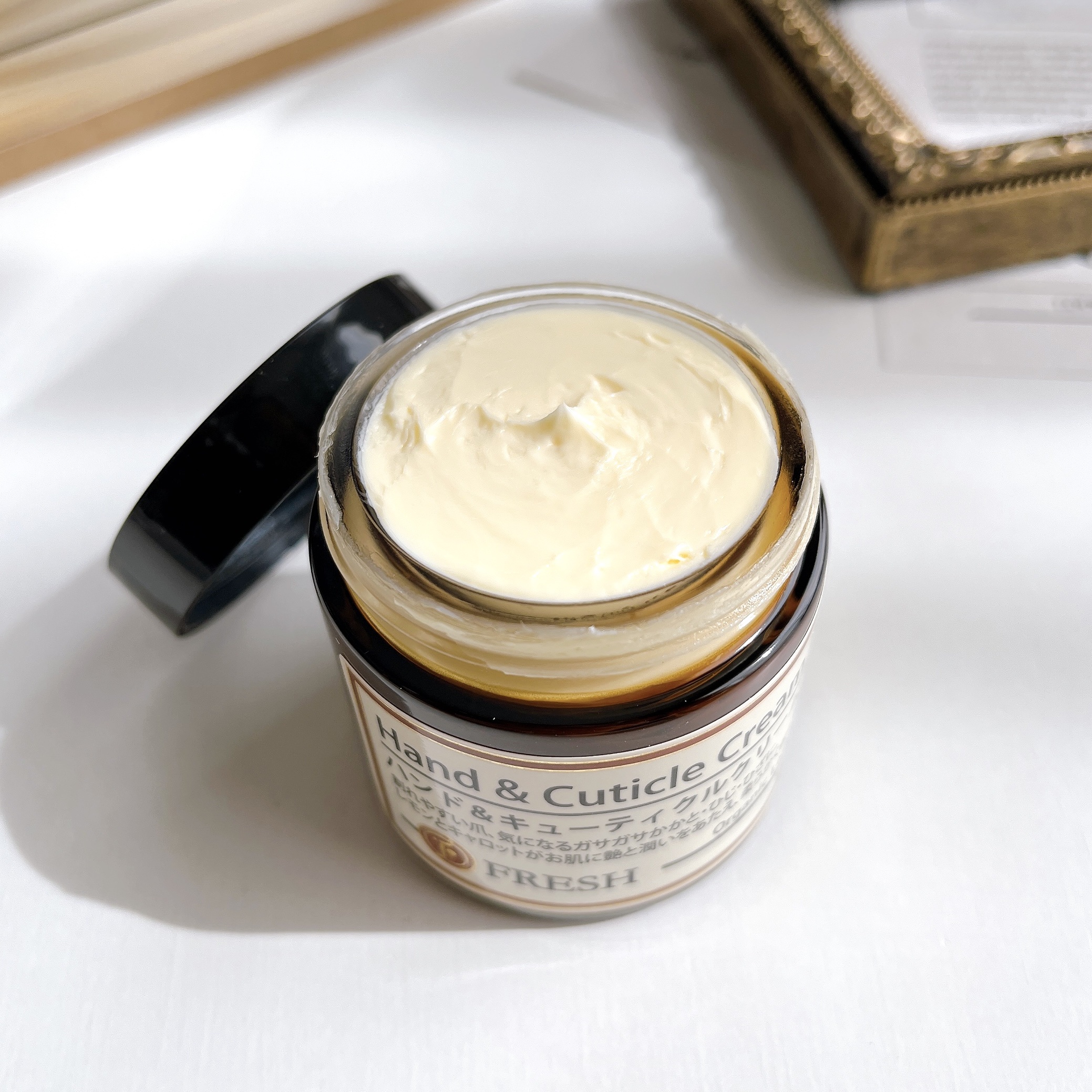 ハンド＆キューティクルクリーム/コーラル・ムーン/ハンドクリームを使ったクチコミ（2枚目）