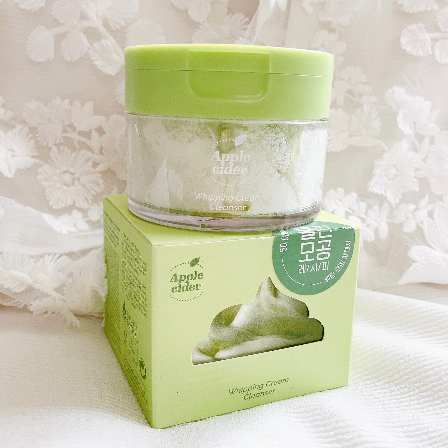 アップルサイダークリームホイップクレンザー/Ariul/クレンジングクリームを使ったクチコミ（1枚目）