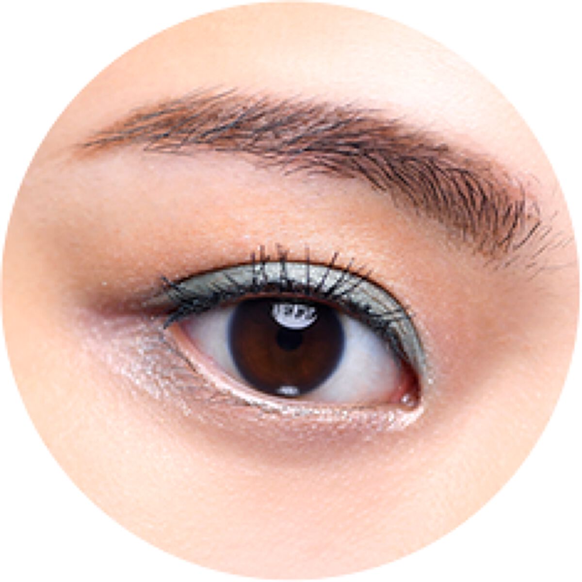 ツイングラデーションアイカラー ターコイズシー