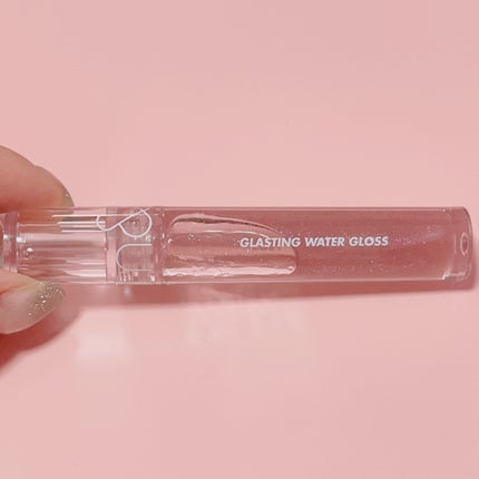 グラスティングウォーターグロス/rom&nd/リップグロスを使ったクチコミ(1枚目)