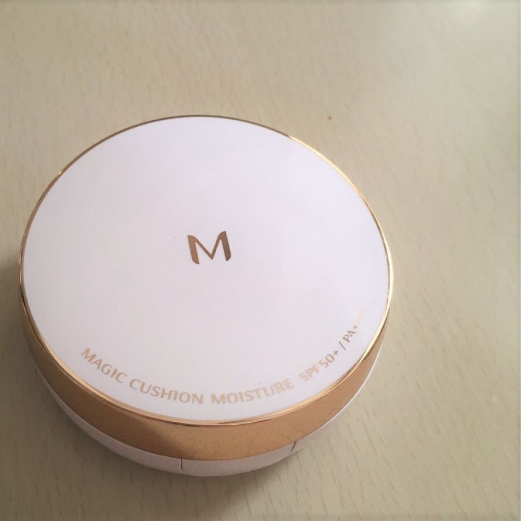 M クッション ファンデーション(モイスチャー)/MISSHA/クッションファンデーションを使ったクチコミ(1枚目)