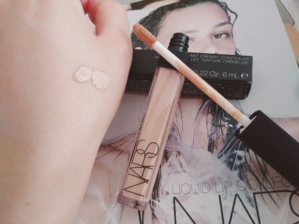 ラディアントクリーミーコンシーラー/NARS/リキッドコンシーラーを使ったクチコミ(3枚目)