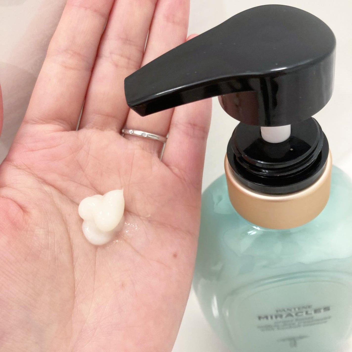 ミラクルズ うるおいブースト シャンプー/トリートメント/パンテーン/市販シャンプーを使ったクチコミ(3枚目)