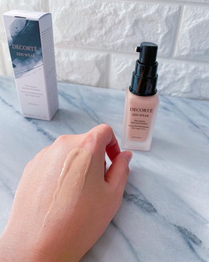 ゼン ウェア フルイド/DECORTÉ/リキッドファンデーションを使ったクチコミ(4枚目)