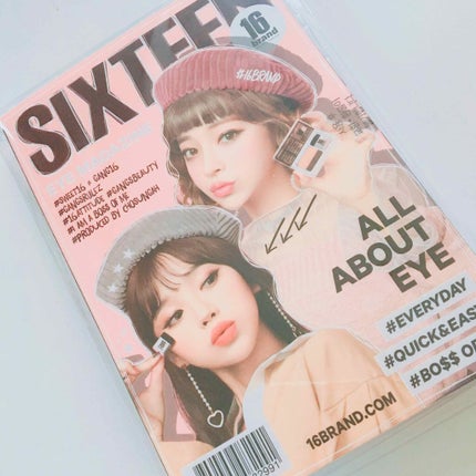 16 EYE MAGAZINE/16BRAND/アイシャドウパレットを使ったクチコミ(1枚目)