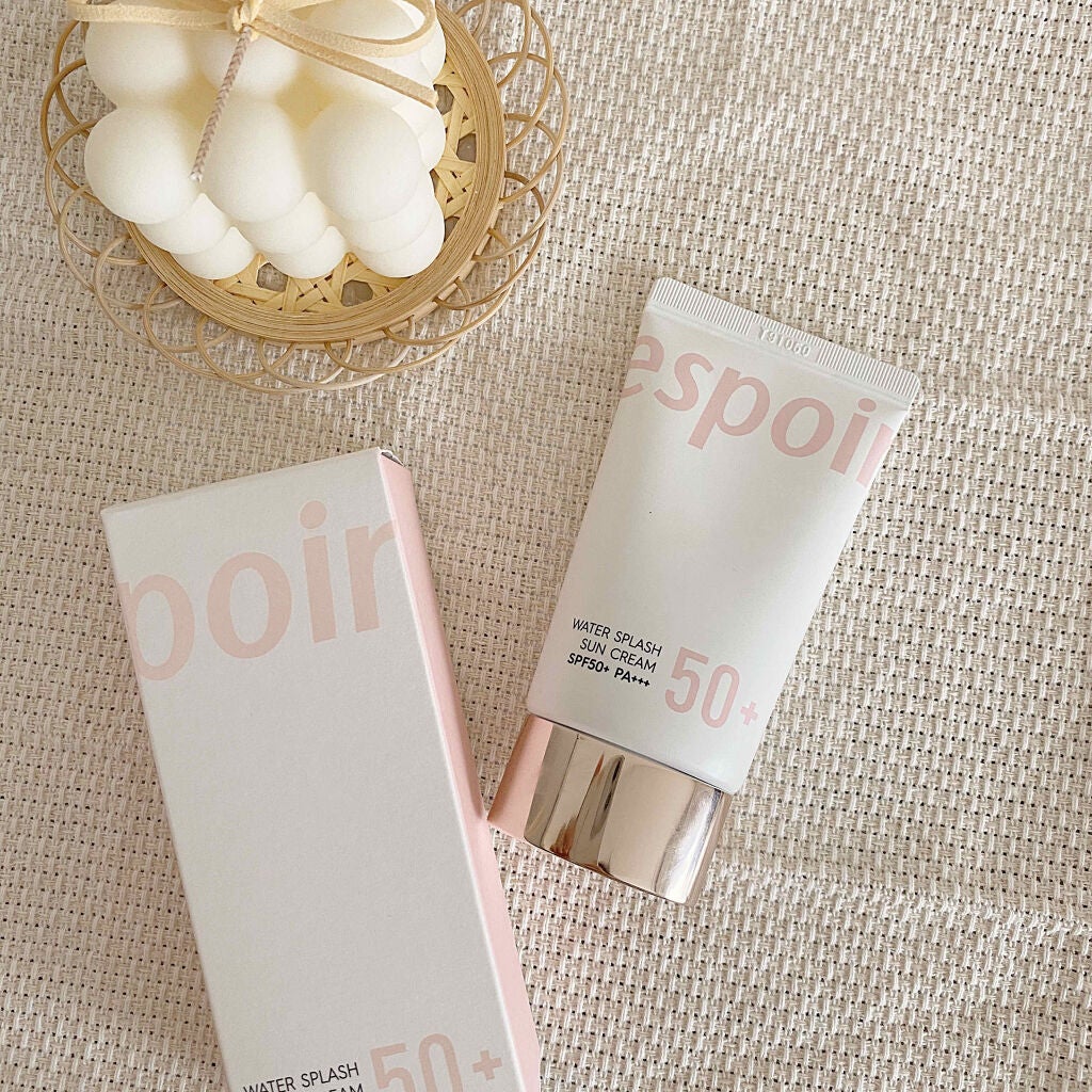 ウォータースプラッシュサンクリーム/espoir/日焼け止め・UVケアを使ったクチコミ(1枚目)
