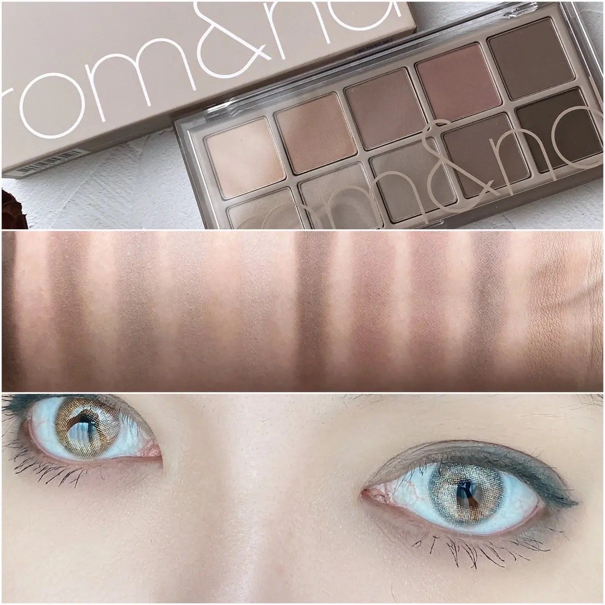 ベターザンパレット/rom&nd/アイシャドウパレットを使ったクチコミ(4枚目)