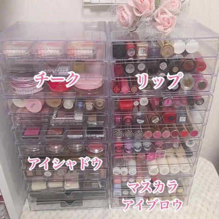 3段式クリアーケース/DAISO/その他化粧小物を使ったクチコミ(2枚目)