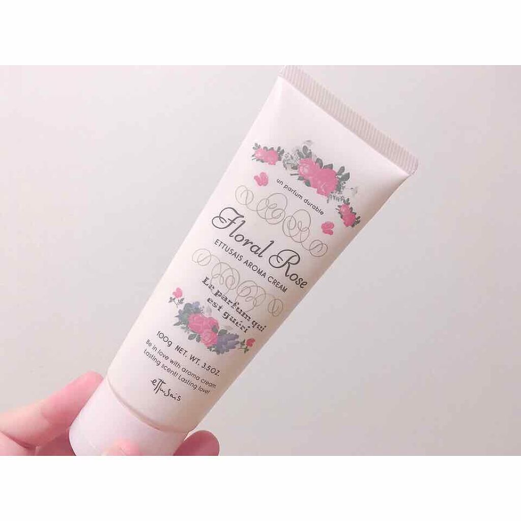 アロマクリーム フローラルローズ/ettusais/ハンドクリームを使ったクチコミ(1枚目)