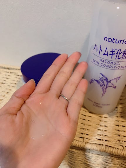 ハトムギ化粧水(ナチュリエ スキンコンディショナー R )/ナチュリエ/化粧水を使ったクチコミ(2枚目)