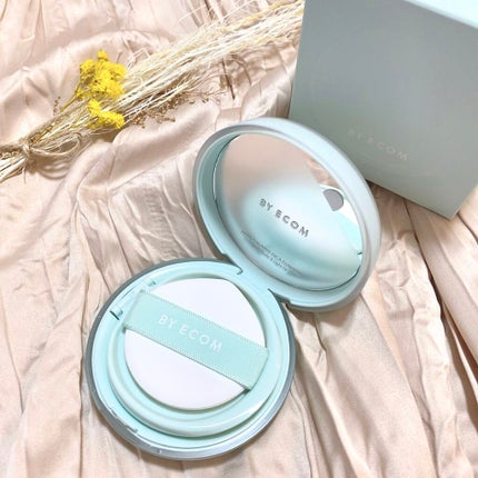 ピュアカーミングシカ クッションファンデーション/BY ECOM/クッションファンデーションを使ったクチコミ(2枚目)