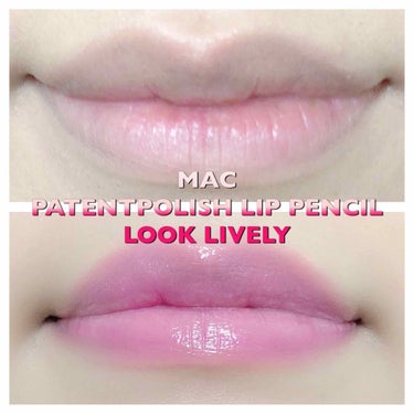 MAC PATENTPOLISH LIP PENCIL

ブルベに合いそうなミルキーピンク
ある程度リップに乗せたらポンポン馴染ませて
自然な赤ちゃんリップに近づきます

ベタ塗りするとギャル
グラデリ