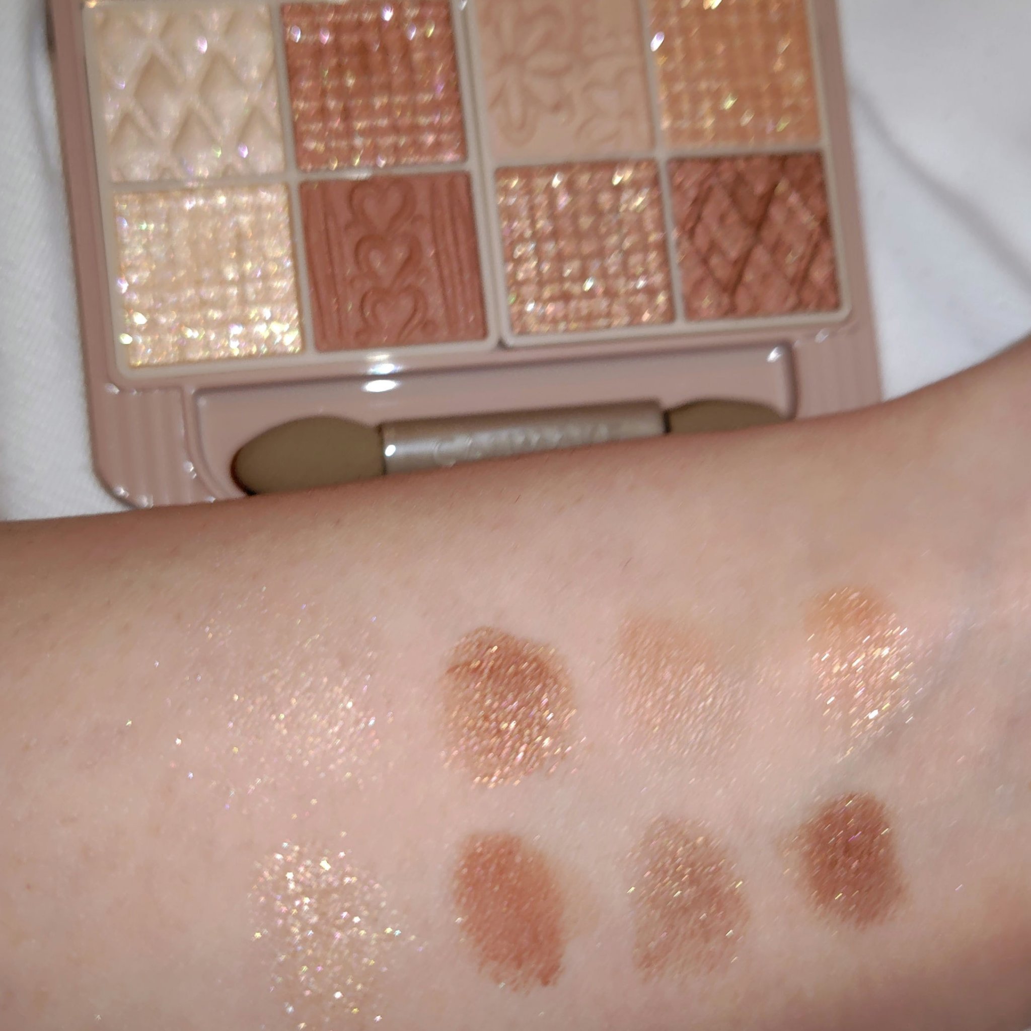 プティパレットアイズ/キャンメイク/パウダーアイシャドウを使ったクチコミ（2枚目）