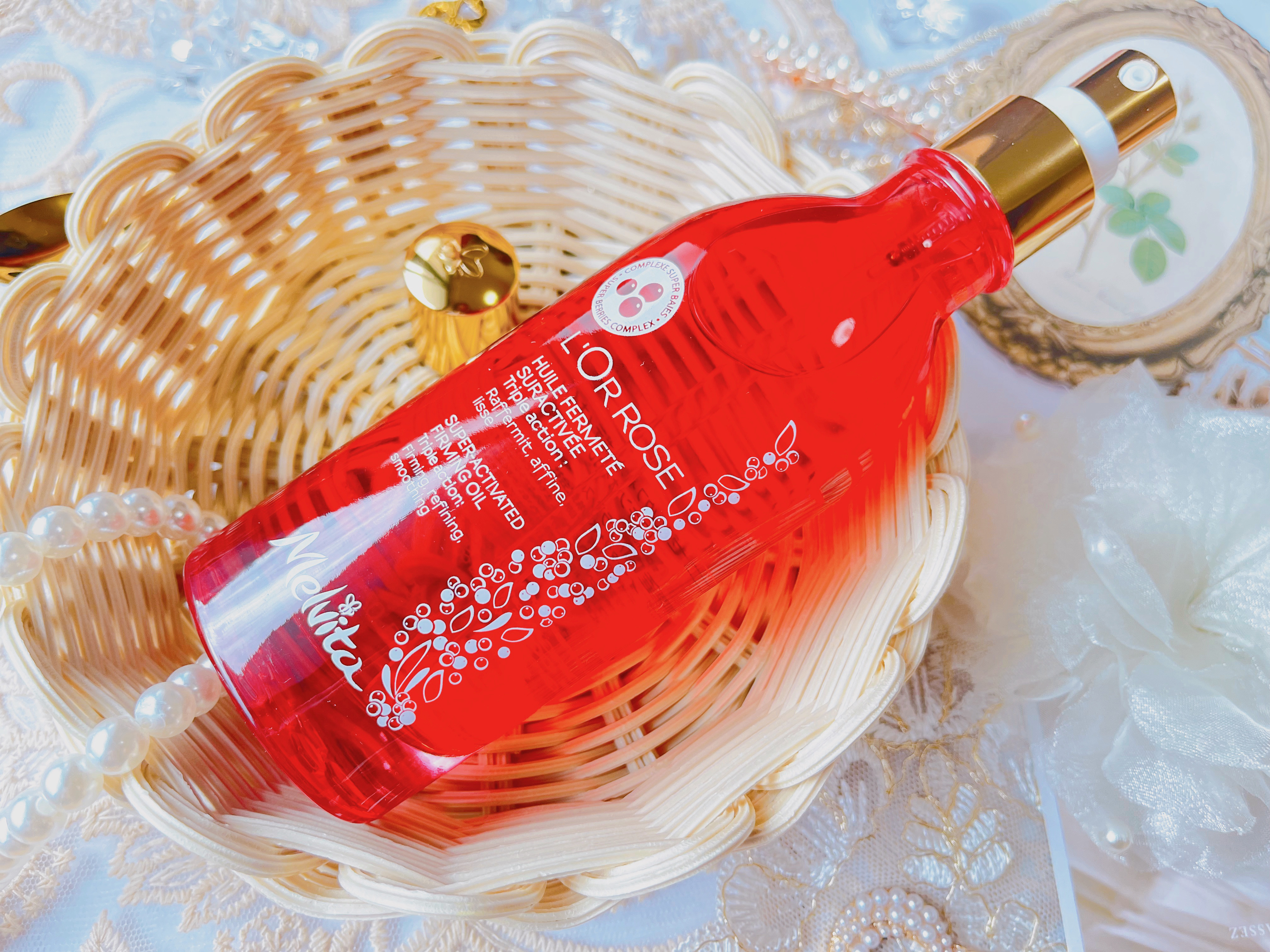 ロルロゼ ピンクフィット ボディオイル/Melvita/ボディオイルを使ったクチコミ（3枚目）