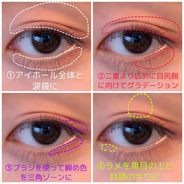 3CE MULTI EYE COLOR PALETTE/3CE/アイシャドウパレットを使ったクチコミ（3枚目）