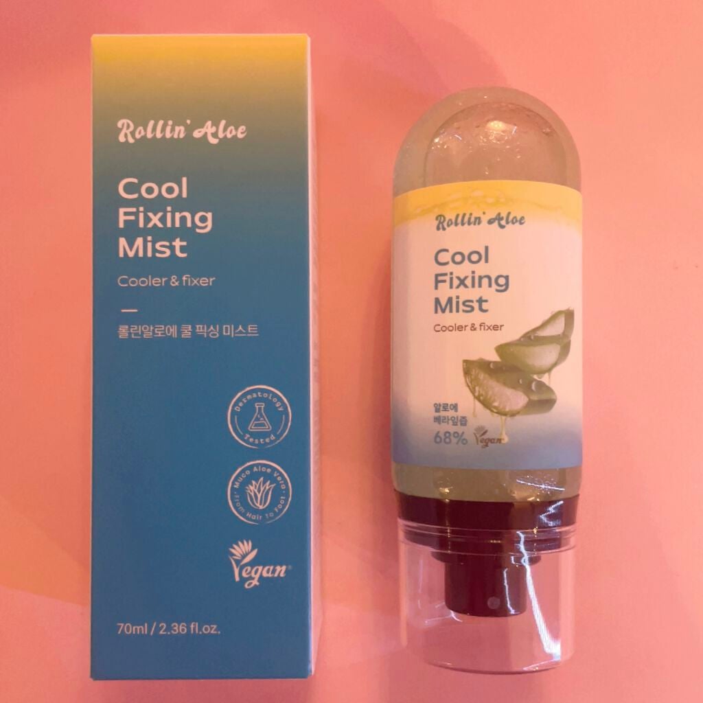 COOL FIXING MIST/Rollin' Aloe/ミスト状化粧水を使ったクチコミ(5枚目)