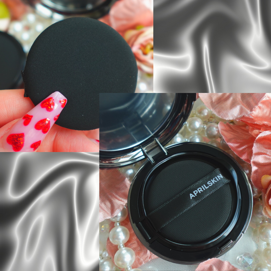 ハイパーカバーフィットクッション  グラファイト/APRILSKIN/クッションファンデーションを使ったクチコミ（3枚目）