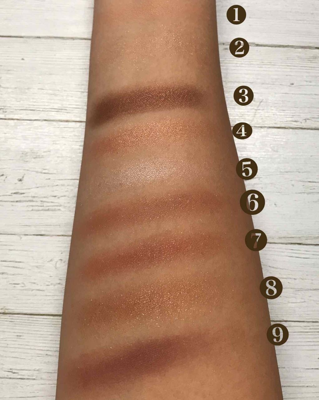 UR GLAM BLOOMING EYE COLOR PALETTE/U R GLAM/アイシャドウパレットを使ったクチコミ(4枚目)