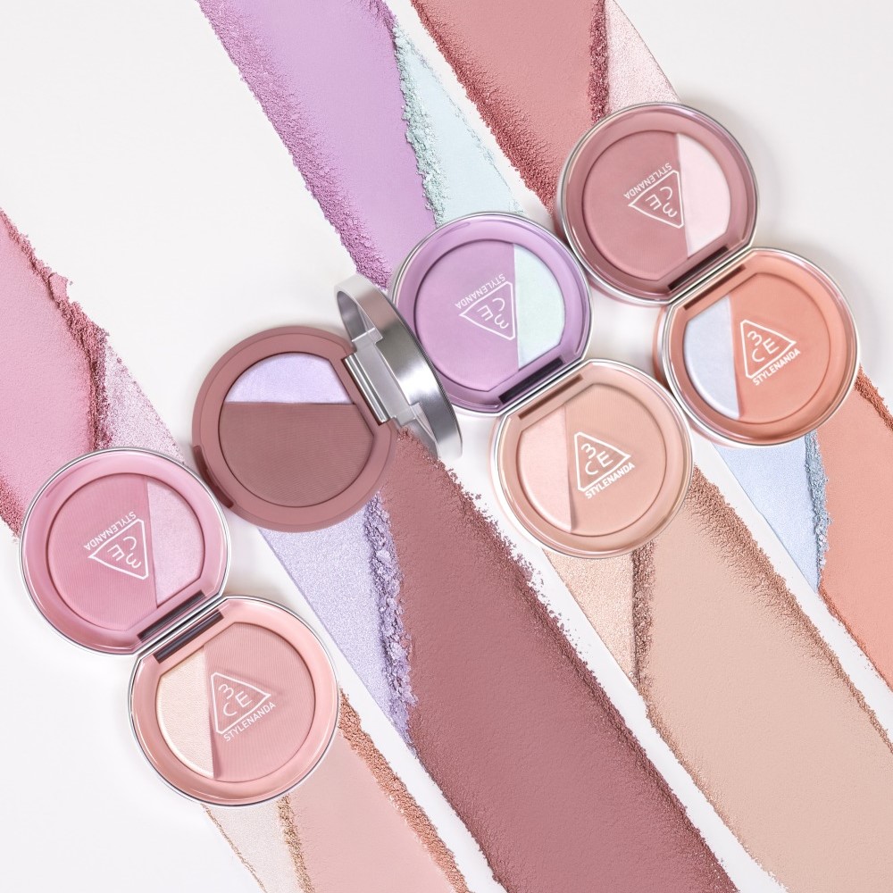 3CEならではのカラーへのこだわりを詰め込んだチーク＆ハイ