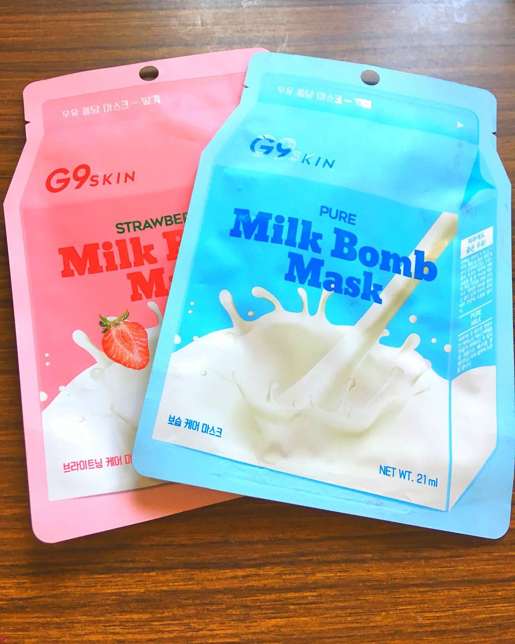 coral_beauty581 on LIPS 「エチュードハウスのG9スキンSMマスクG9スキンPマスクいちご..」(1枚目)