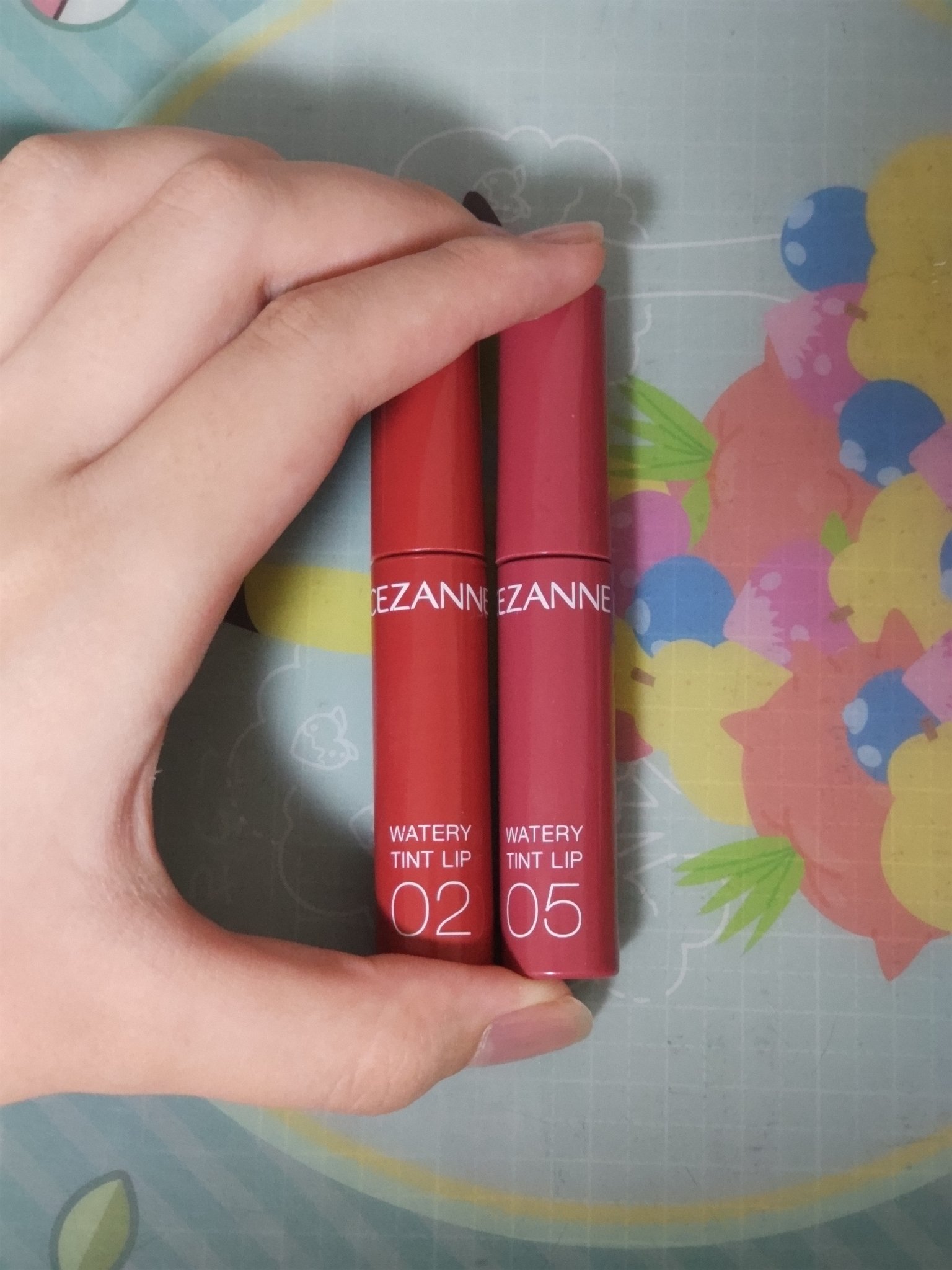ウォータリーティントリップ/CEZANNE/リップティントを使ったクチコミ（1枚目）