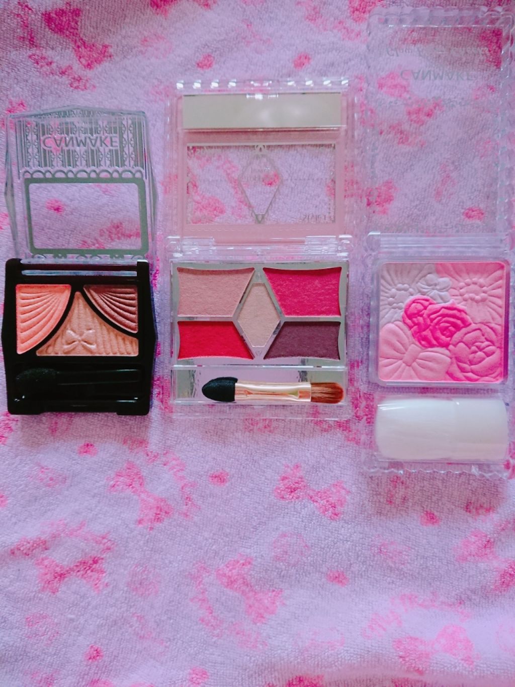 グロウフルールチークス/キャンメイク/パウダーチークを使ったクチコミ（2枚目）