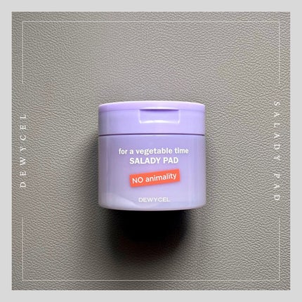 SALADY PAD 70EA/DEWYCEL/拭き取り化粧水を使ったクチコミ(1枚目)