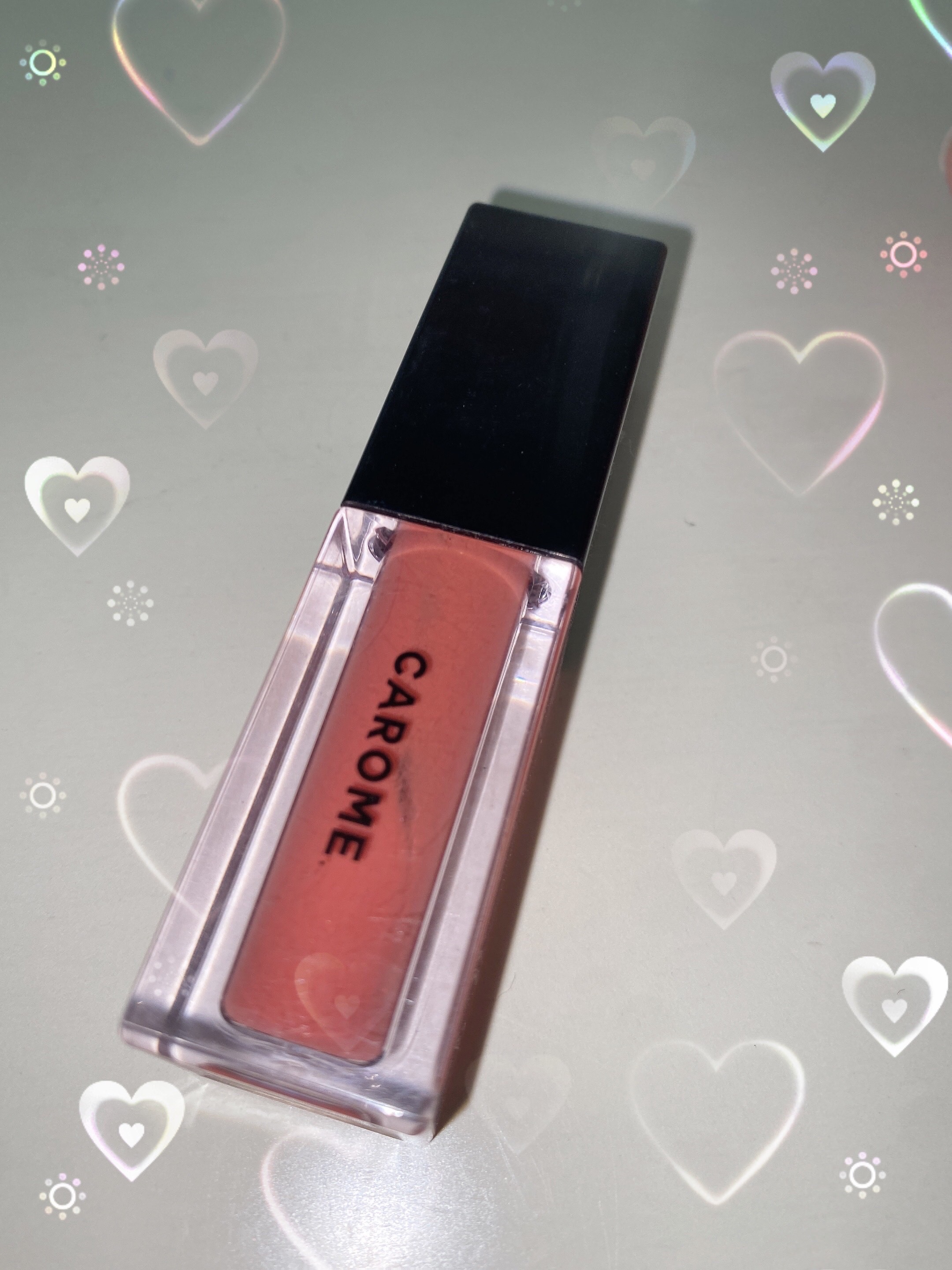 ブルーミングリップグロウ/CAROME./口紅を使ったクチコミ（1枚目）