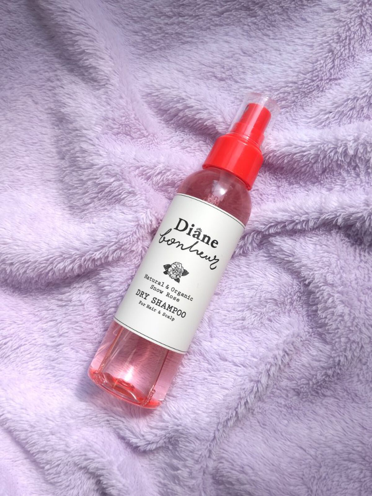 ダイアン ダイアンボヌール ドライシャンプー スノーローズのクチコミ「
ボディにも使えるナチュラルなドライシャンプー🌬

フレグランスとしても使えるリフレッシュアイ.....」（1枚目）