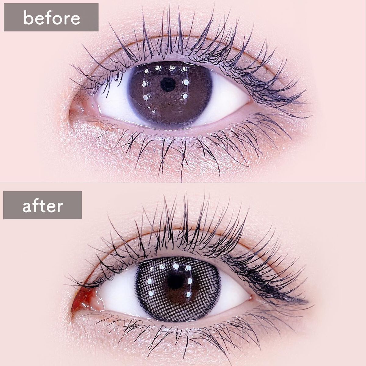 ORIANA ARIEL/i-sha/カラーコンタクトレンズを使ったクチコミ(3枚目)