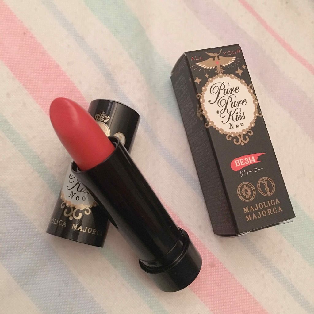 ピュア・ピュア・キッス NEO/MAJOLICA MAJORCA/口紅を使ったクチコミ(1枚目)
