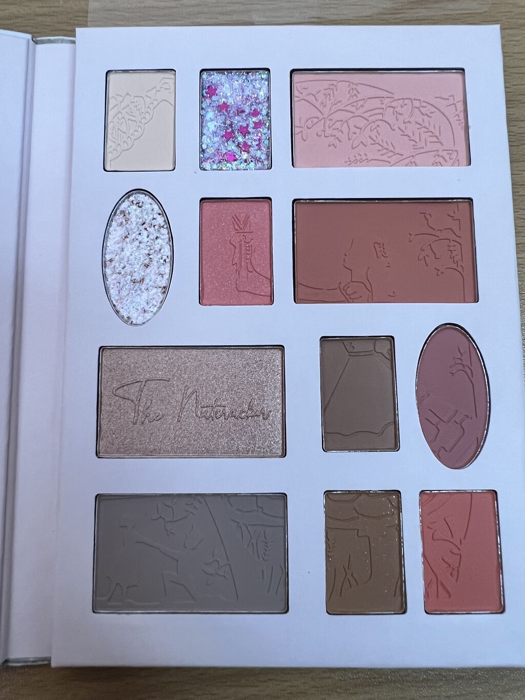 ZEESEAくるみ割り人形　キャンディクルーズ12色メイクアップパレット/ZEESEA/アイシャドウパレットを使ったクチコミ（3枚目）