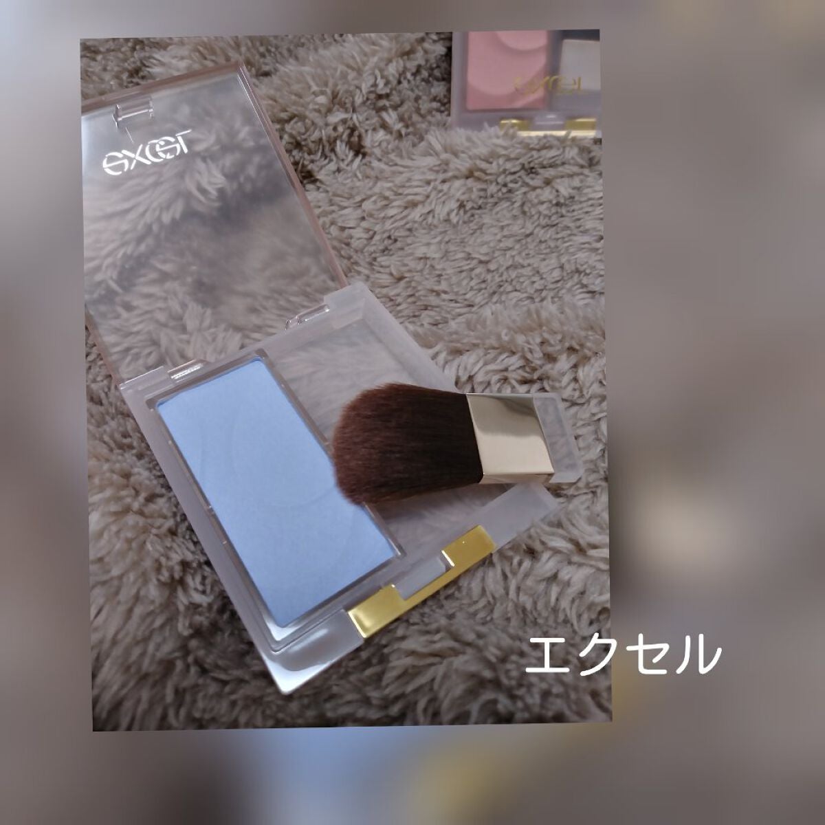 シームレストーン ブラッシュ/excel/パウダーチークを使ったクチコミ(3枚目)