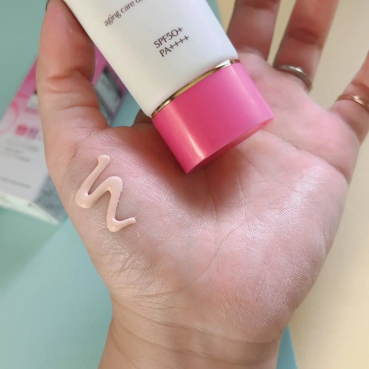 ミノン アミノモイスト エイジングケア デイクリームUV/ミノン/日焼け止めクリームを使ったクチコミ(3枚目)