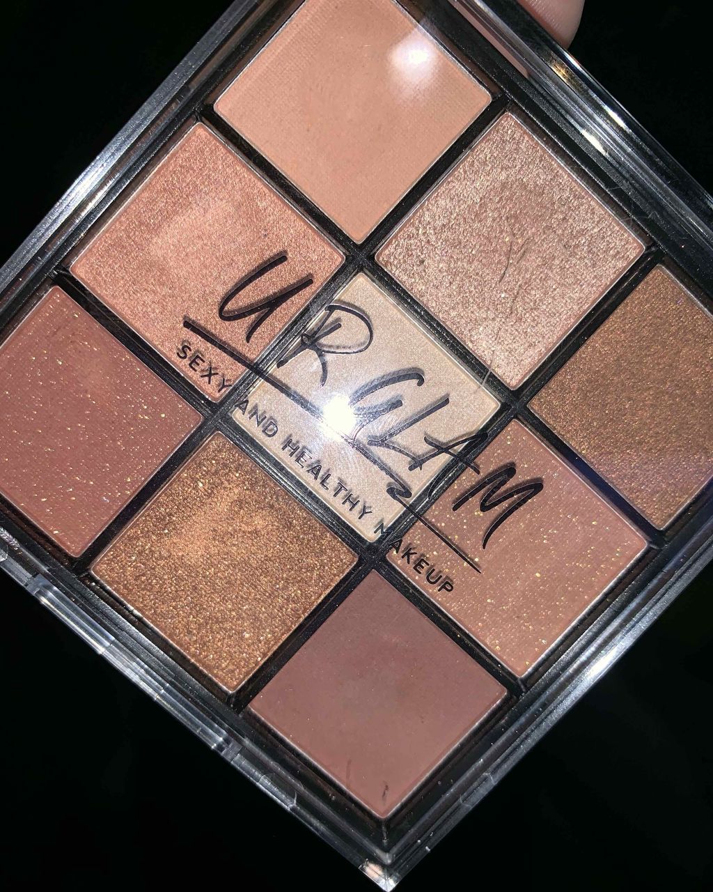 UR GLAM　BLOOMING EYE COLOR PALETTE/U R GLAM/アイシャドウパレットを使ったクチコミ（1枚目）