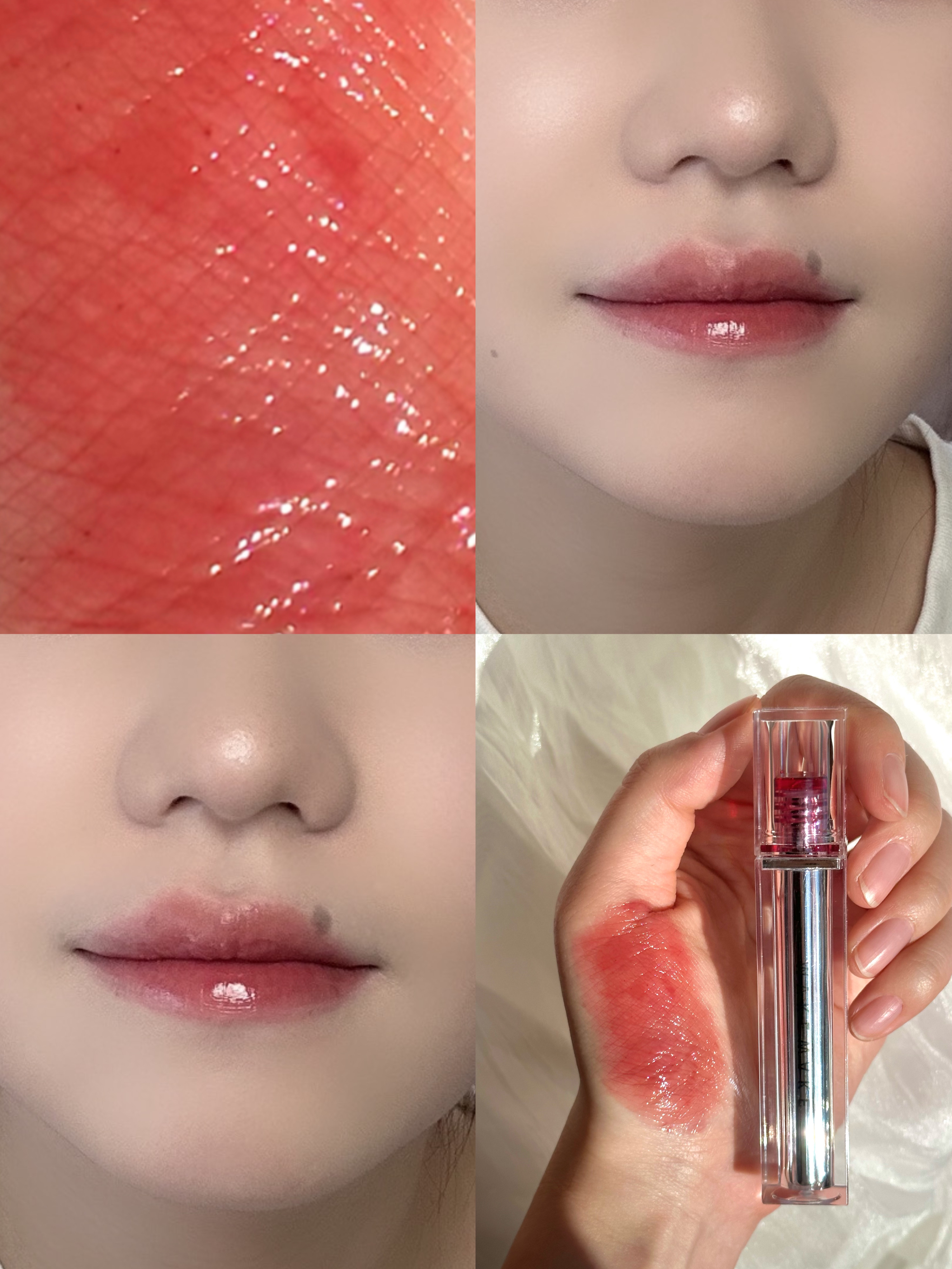 デュイジェルグロウティント 07 フィグフィリング/wakemake/リップティントを使ったクチコミ（2枚目）