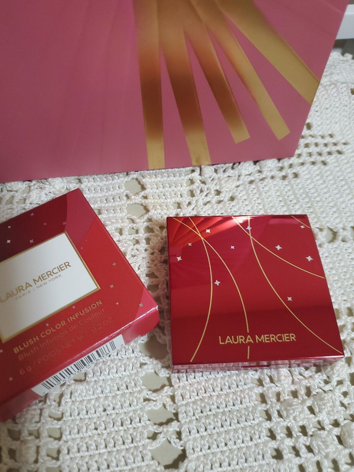 ブラッシュ カラー インフュージョン 04  ジンジャー (2023 リミテッド エディション )/ローラ メルシエ/パウダーチークを使ったクチコミ（2枚目）