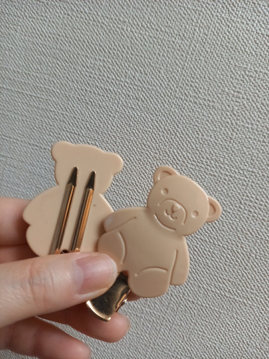 前髪クリップ/DAISO/ヘアアクセサリーを使ったクチコミ（2枚目）