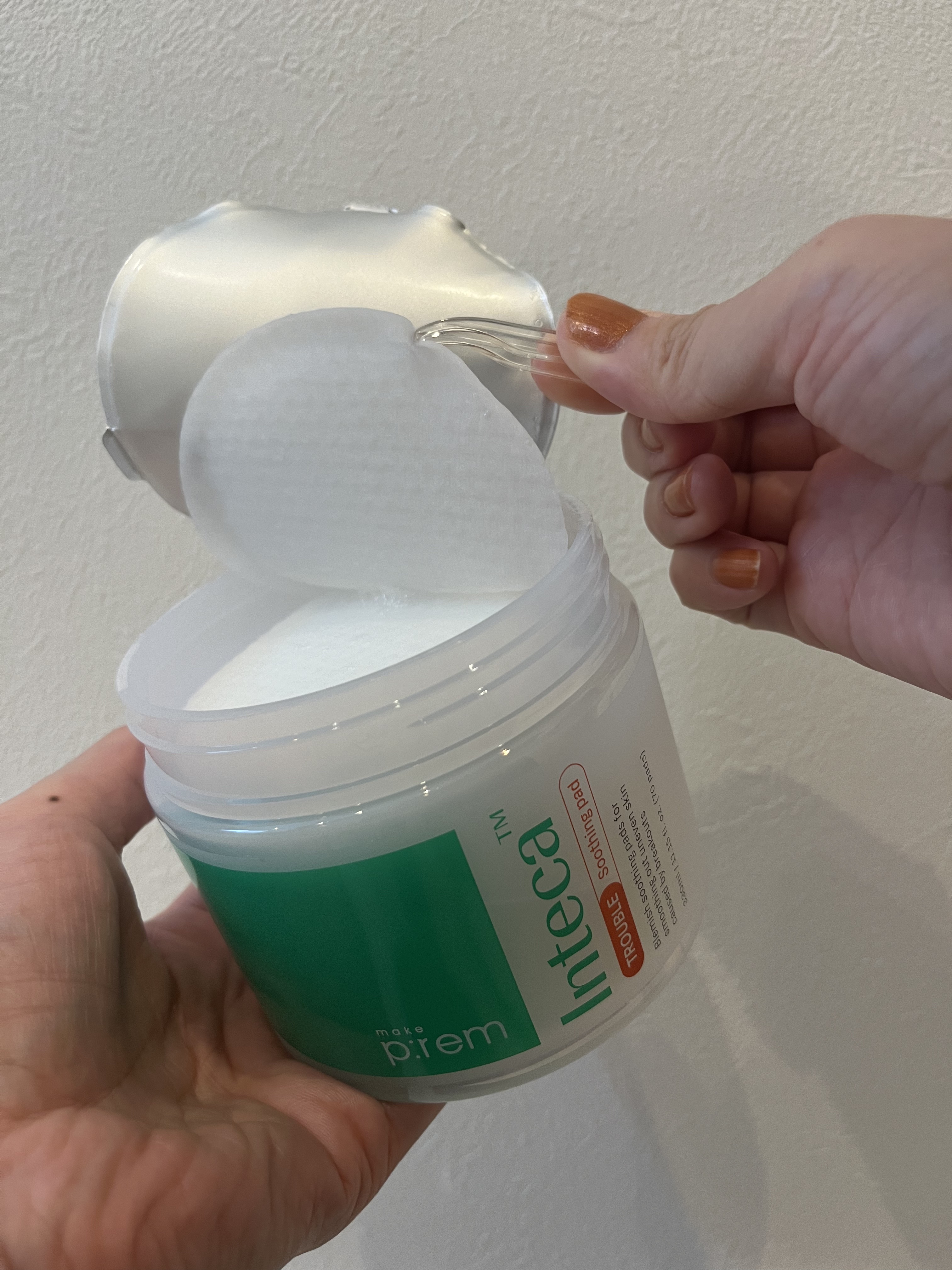 インテカ スージングパッド/make prem/トナーパッドを使ったクチコミ（3枚目）